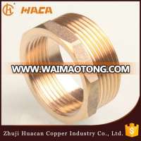 Brass pipe fitting reducing hex head bushing,brass connector